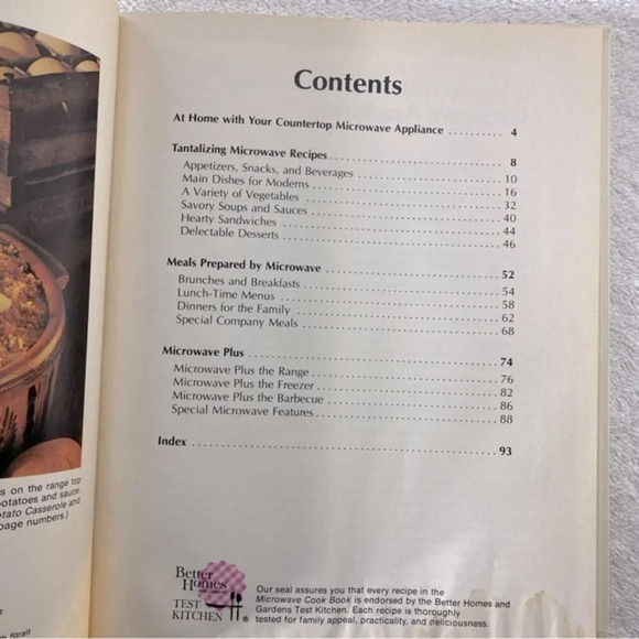 Vintage Better Homes And Garden Cook Books Microwave After Work Food Processor - Picture 8 of 16